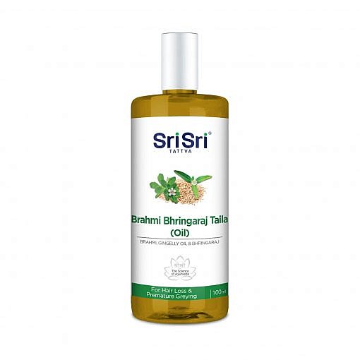 Brahmi Bhringaraj Hair Oil - TheVedicStore.com