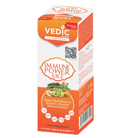 Vedic Immune Power Juice 1L | Powerful Multi-Herb Blend for Immunity - The Vedic Store