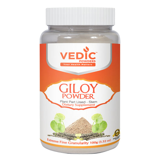 Vedic Giloy/Guduchi Powder | Healthy Liver and Immune Support - The Vedic Store