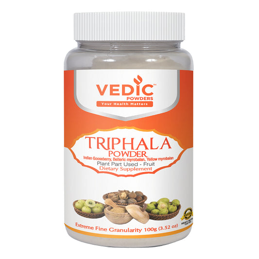 Vedic Triphala Powder | Helps Body Detoxification - The Vedic Store
