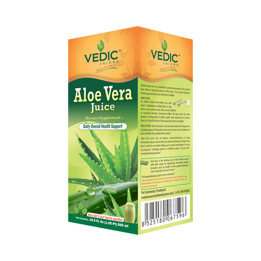 Vedic Aloe Vera Juice | Daily Overall Health Support - The Vedic Store