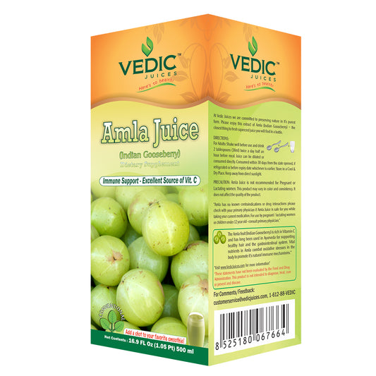 Vedic Amla Juice | Immune Support - Excellent Source of Vitamin C - The Vedic Store