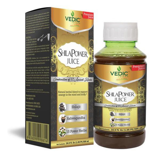 Vedic ShilaPower Juice 500ml | Cognitive, Neurological, Molecular Stability - The Vedic Store